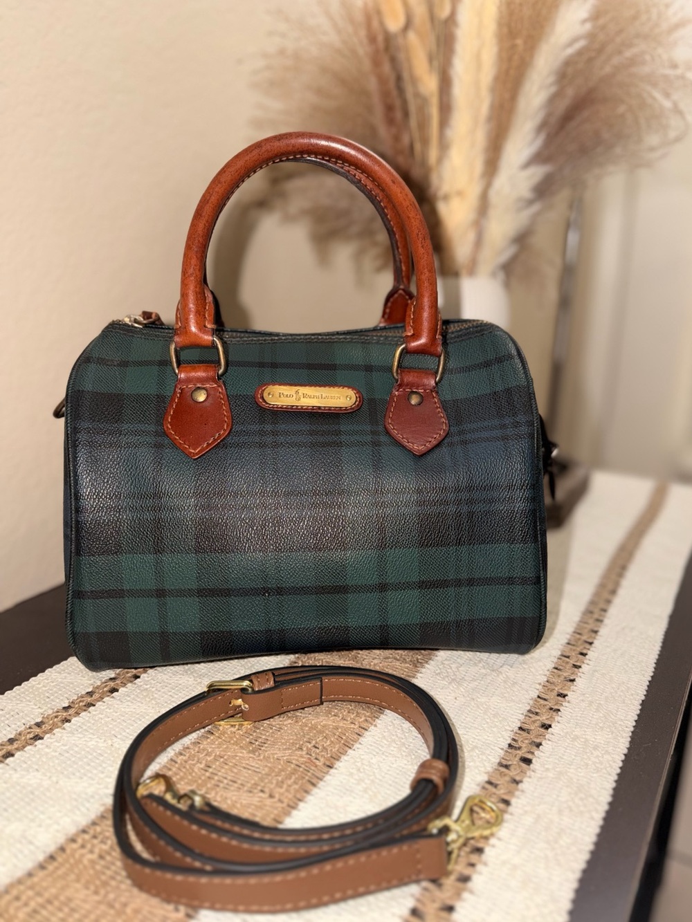 Ralph Lauren Mini Boston Bag